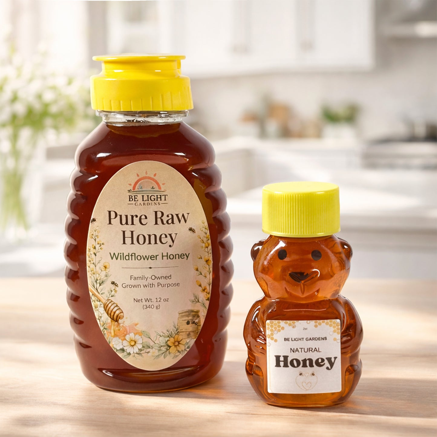Honey Bear- Raw Honey