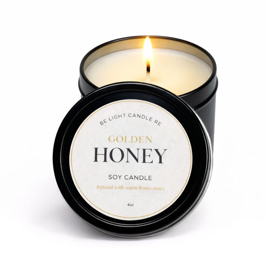 Golden Honey- Soy Candle